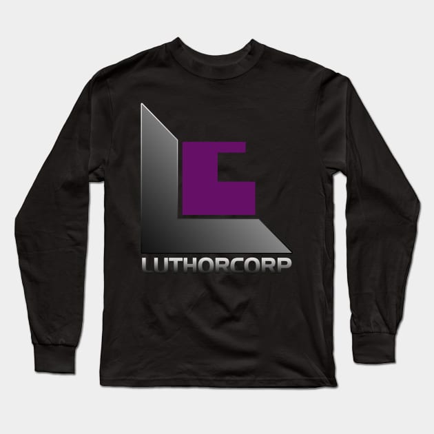 Luthorcorp Long Sleeve T-Shirt by Meta Cortex